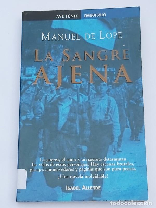 Libros: La sangre ajena - Manuel de L&oacute;pe - Foto 1
