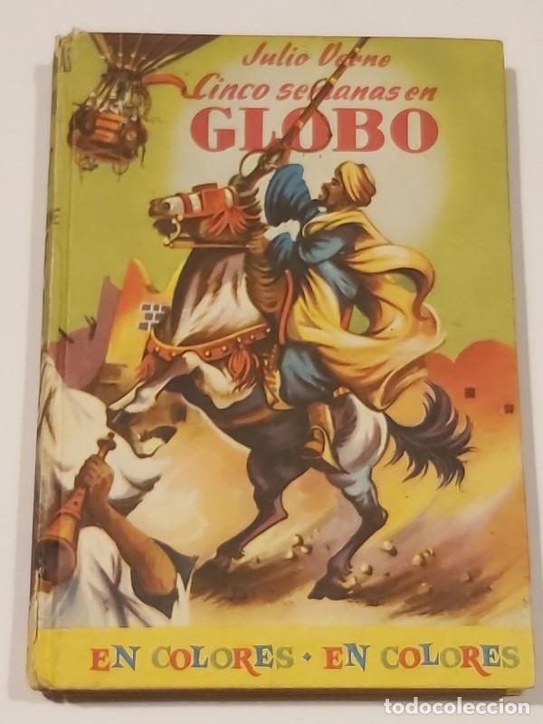 Libros: Cinco semanas en globo - Julio Verne - Foto 1