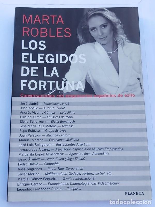 Libros: Los elegidos de la fortuna - Marta Robles - Foto 1