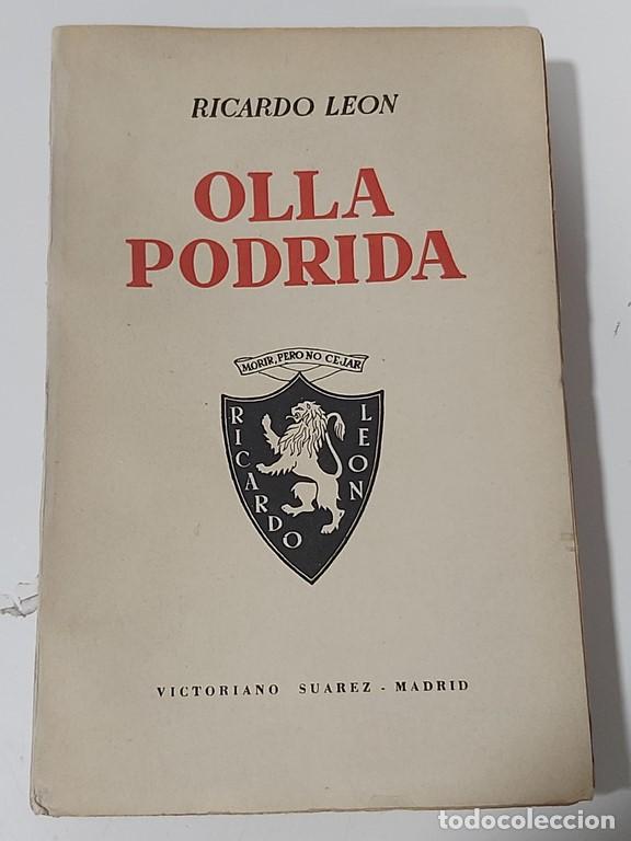 Libros: OLLA PODRIDA - RICARDO LEON - Foto 1