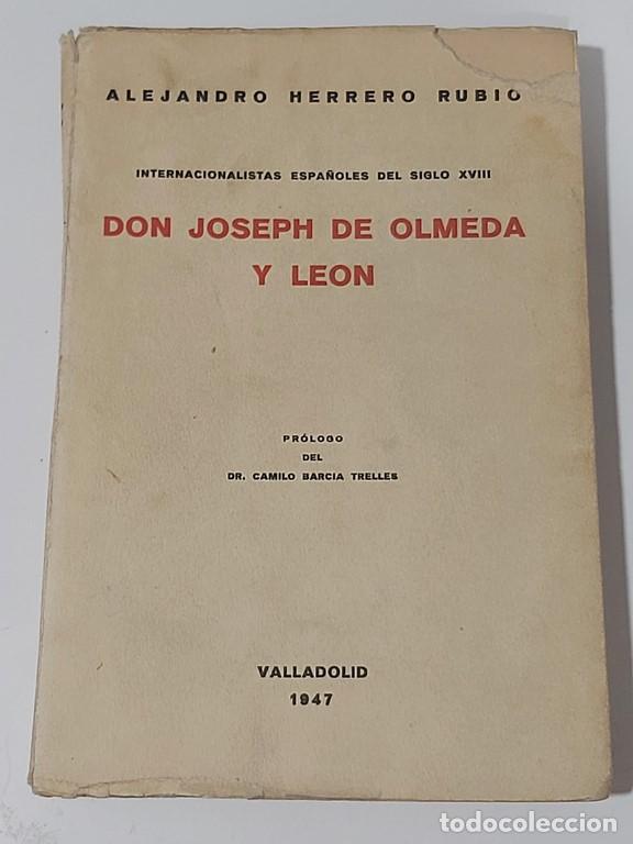 Libros: Don Joseph de Olmeda y Le&oacute;n - Herrero Rubio, Alejandro - Foto 1