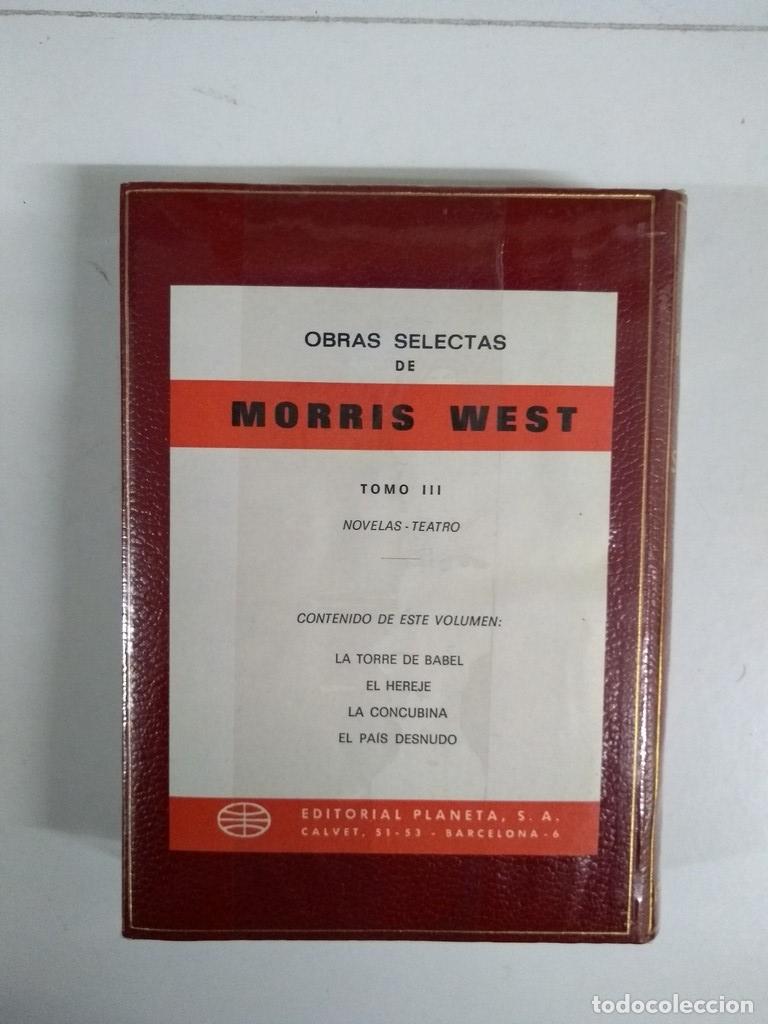 Libros: Novelas III - Morris West - Foto 1