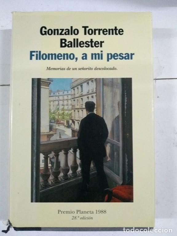 Libros: Filomeno, a mi pesar - Gonzalo Torrente Ballester - Foto 1