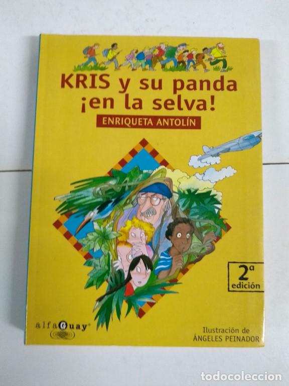 Libros: Kris y su panda &iexcl;en la selva! - Enriqueta Antol&iacute;n - Foto 1