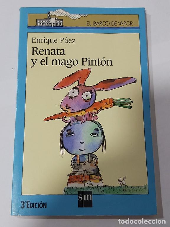 Libros: Renata y el mago Pint&oacute;n - Enrique Pa&eacute;z - Foto 1