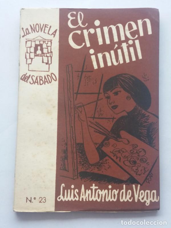 Libros: El crimen in&uacute;til - Luis antonio de vega - Foto 1