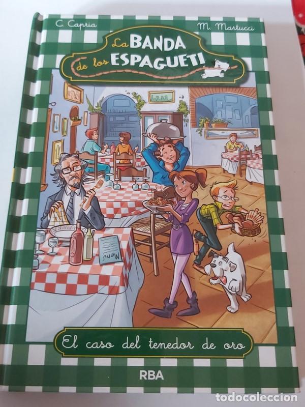 Libros: La banda de los Espagueti. El caso del tenedor de oro - Carolina Capria y Mariella Martucci