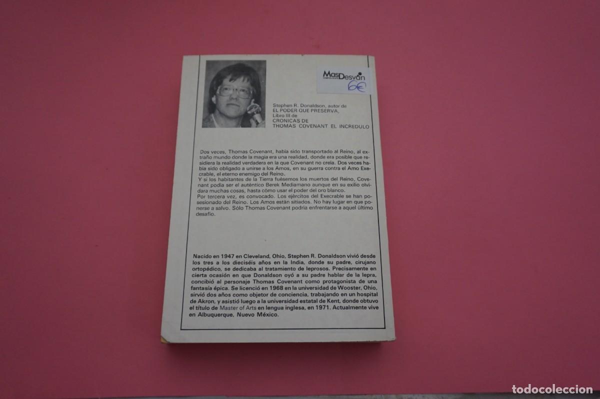 Libros: AR6B/ EL PODER QUE PRESERVA - STEPHEN R. DONALDSON / ACERVO CIENCIA FICCION - Foto 4
