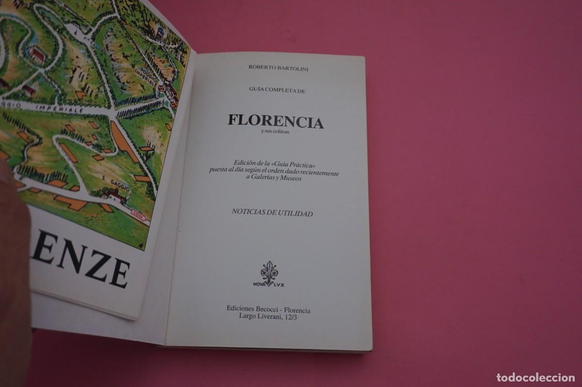 Libros: AR6B/ FLORENCIA - NUEVA GUIA CON MAPA - ROBERTO BARTOLINI - Foto 2