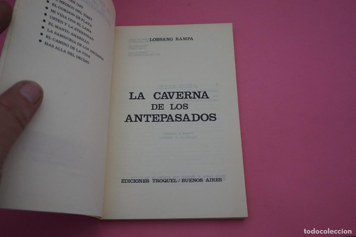 Libros: AR7B/ LA CAVERNA DE LOS ANTEPASADOS - LOBSANG RAMPA / TROQUEL EDITOR - Foto 2