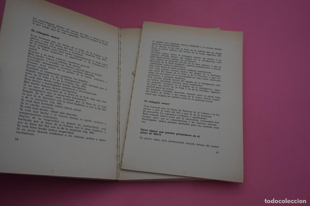 Libros: AR7B/ QUIROMANCIA - KARMADHARAYA / EDITORIAL DE VECCHI - Foto 6