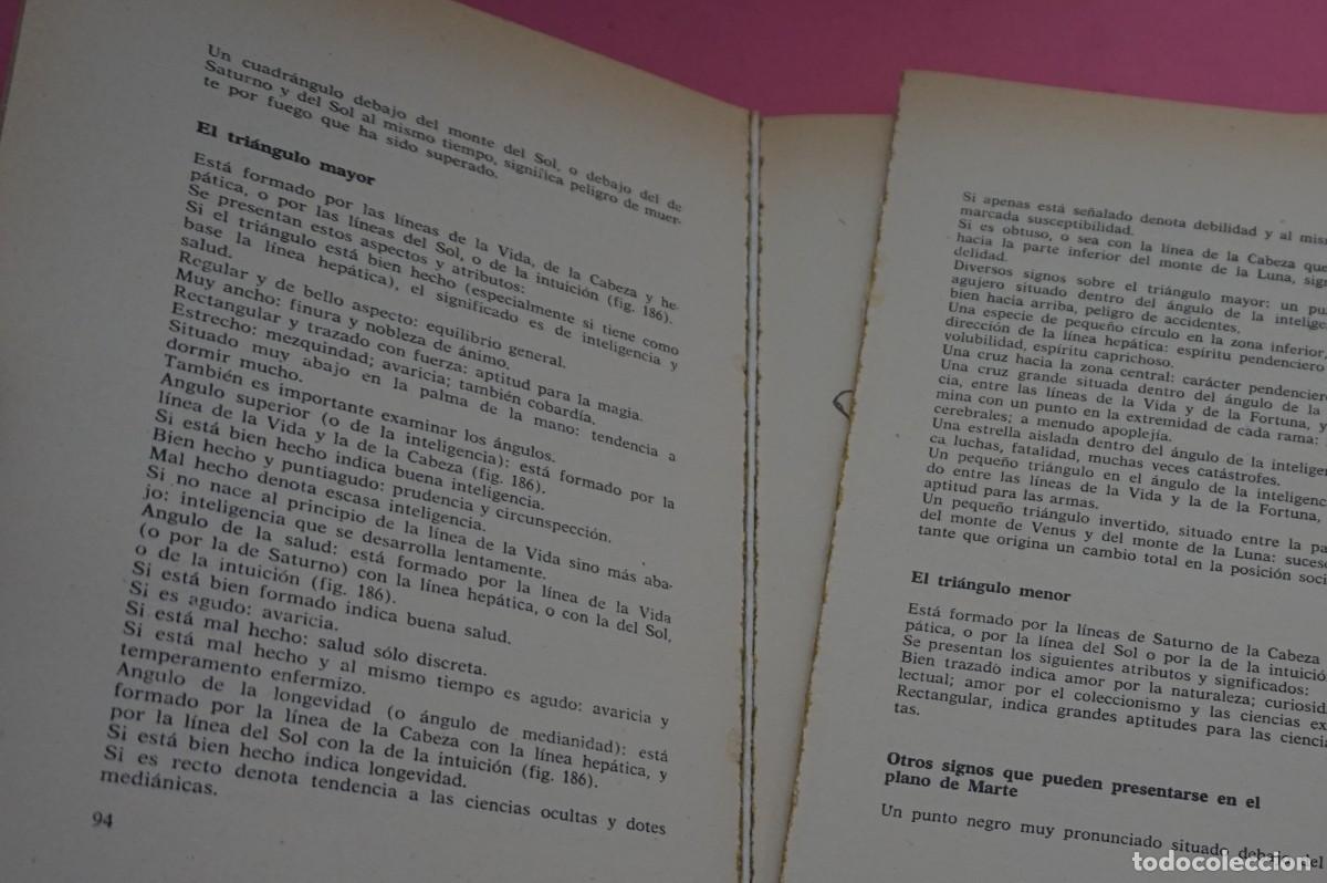 Libros: AR7B/ QUIROMANCIA - KARMADHARAYA / EDITORIAL DE VECCHI - Foto 7