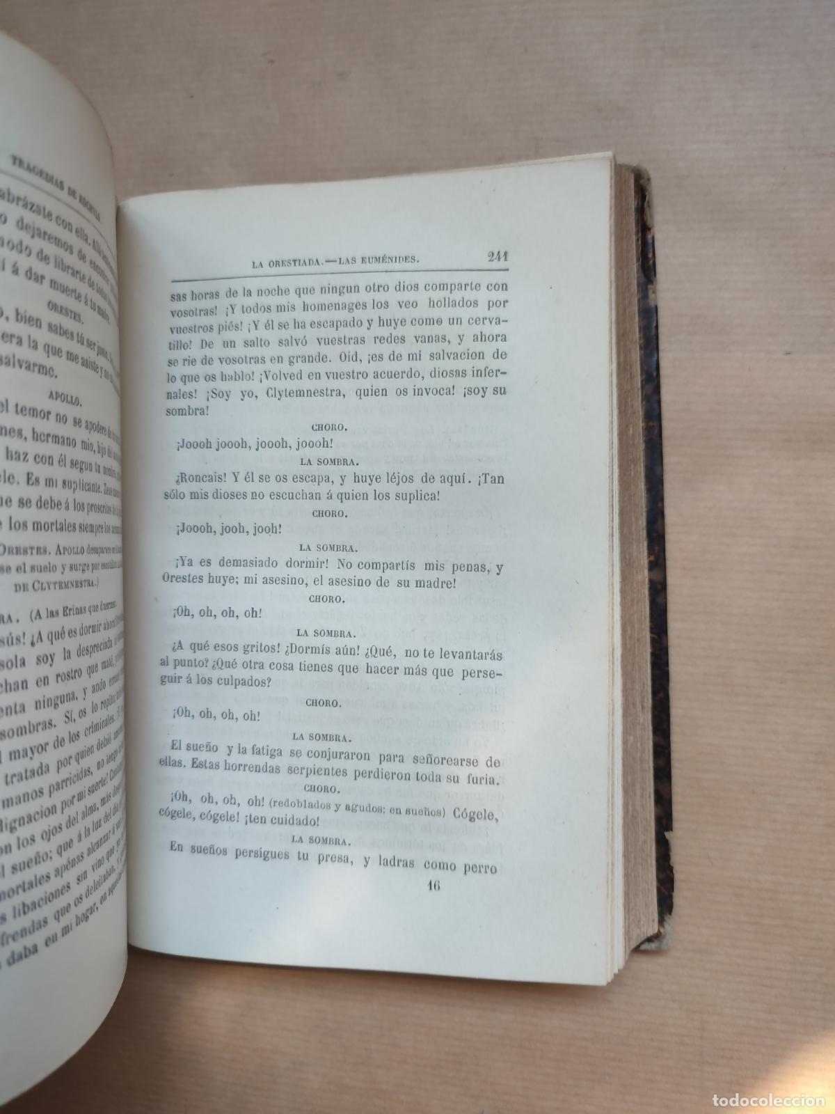 Libros: Las siete tragedias de Eschylo - PLUTARCO - Foto 4