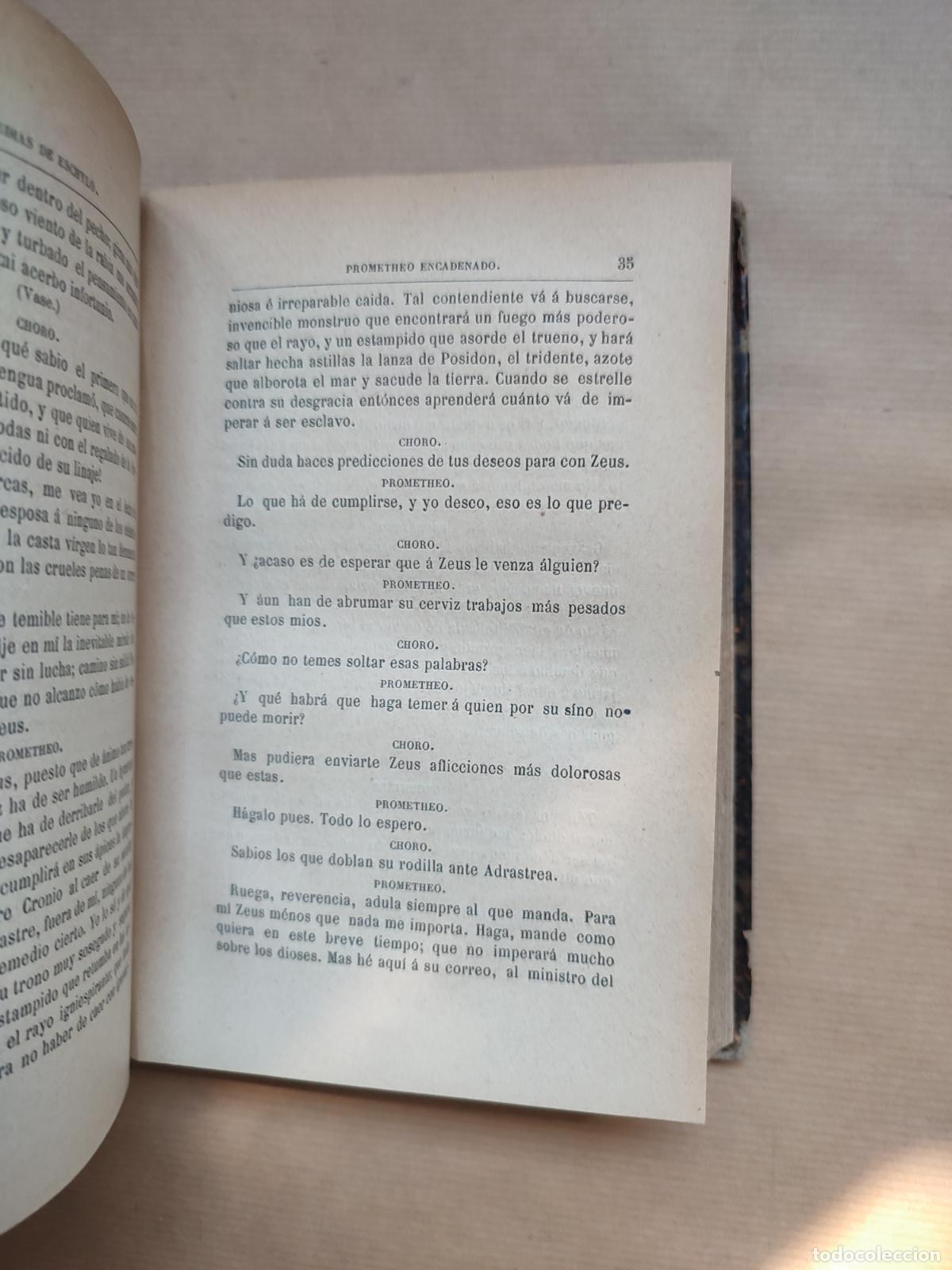 Libros: Las siete tragedias de Eschylo - PLUTARCO - Foto 5