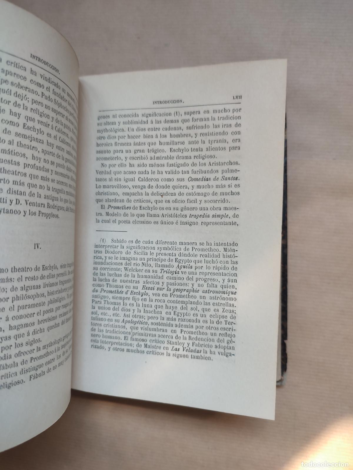 Libros: Las siete tragedias de Eschylo - PLUTARCO - Foto 6