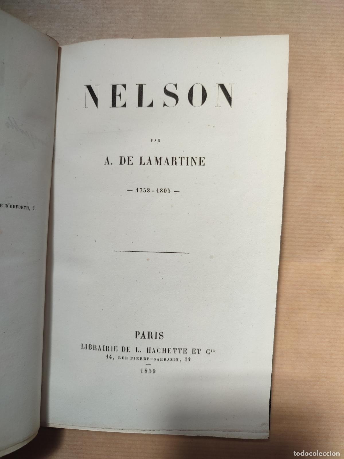 Libros: Nelson 1758 - 1805 - DE LAMARTINE A. - Foto 1
