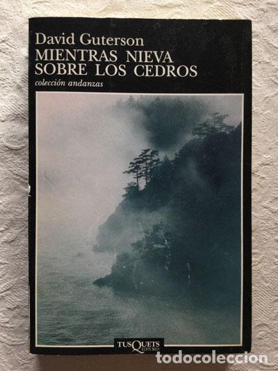 Libros: Mientras nieva sobre los cedros - David Guterson - Foto 1