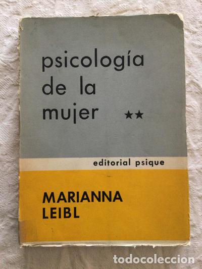 Libros: Psicolog&iacute;a de la mujer (II) - Marianna Leibl - Foto 1