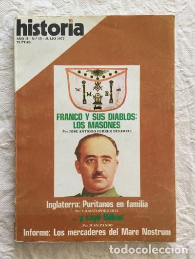 Libros: Historia 16. franco y sus diablos - Foto 1