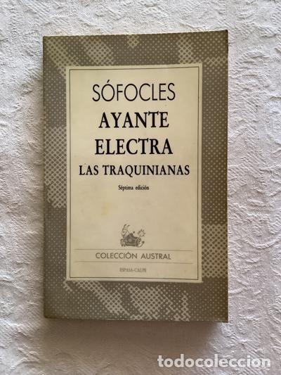 Libros: Ayante. Electra. Las traquinianas - S&oacute;focles - Foto 1