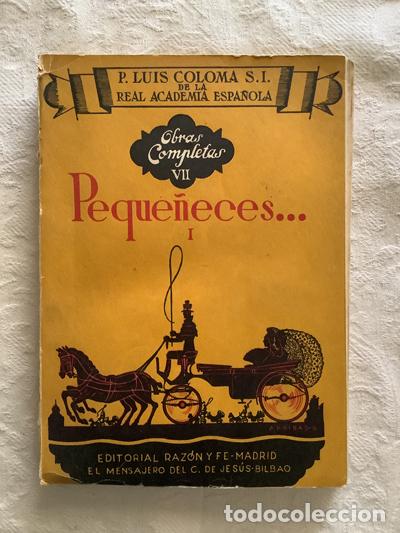 Libros: Peque&ntilde;eces I - P. Luis Coloma - Foto 1