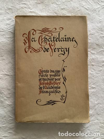 Libros: La chatelaine de Vergy - Joseph B&eacute;dier - Foto 1
