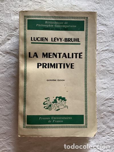 Libros: La mentalit&eacute; primitive - Lucien L&eacute;vy-Bruhl - Foto 1