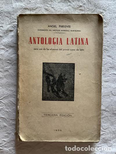 Libros: Antolog&iacute;a latina - &Aacute;ngel Pariente - Foto 1