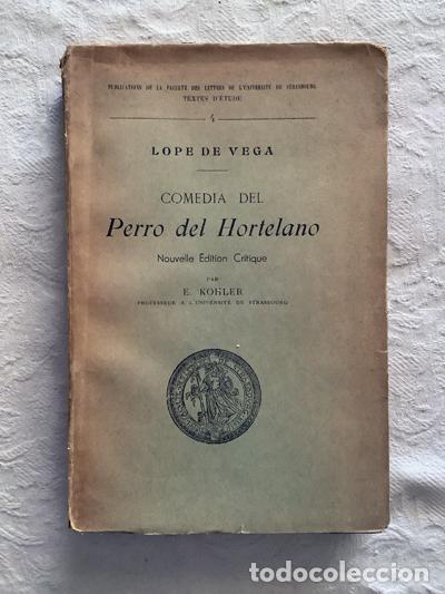 Libros: Comedia del perro del hortelano - Lope de Vega - Foto 1