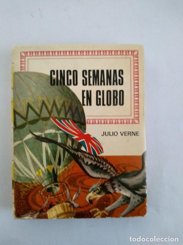 Libros: Cinco semanas en globo - Julio Verne - Foto 1