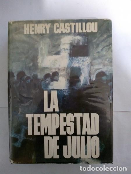 Libros: La tempestad de julio - Henry Castillou - Foto 1