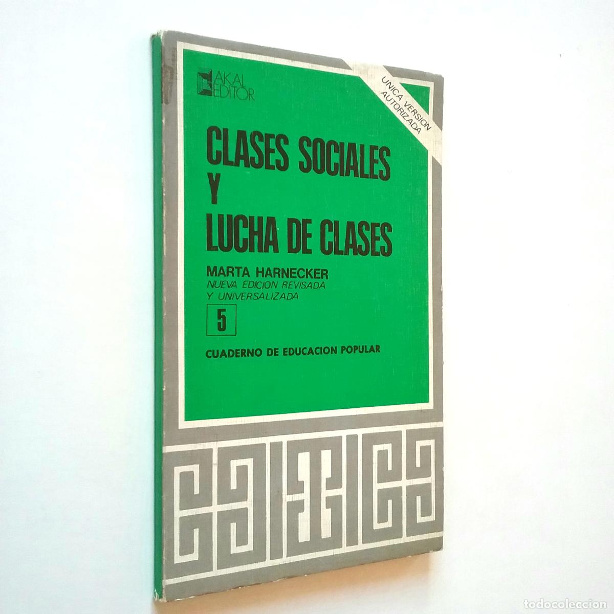 Libros: Marta Harnecker - Clases sociales y lucha de clases - Foto 1