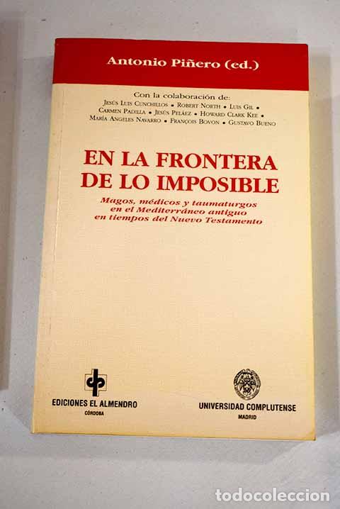 Libros: En la frontera de lo imposible: magos - Foto 1