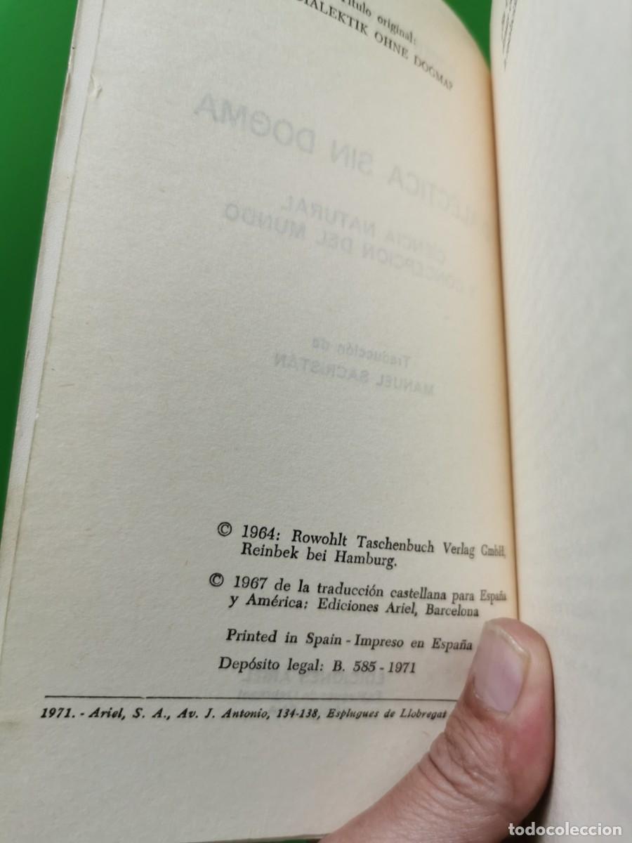 Libros: DIALECTICA SIN DOGMA, ROBERT HAVEMANN - Foto 3