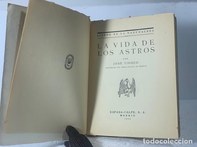 Libros: LA VIDA DE LOS ASTROS JOSE TINOCO 1955 - Foto 2