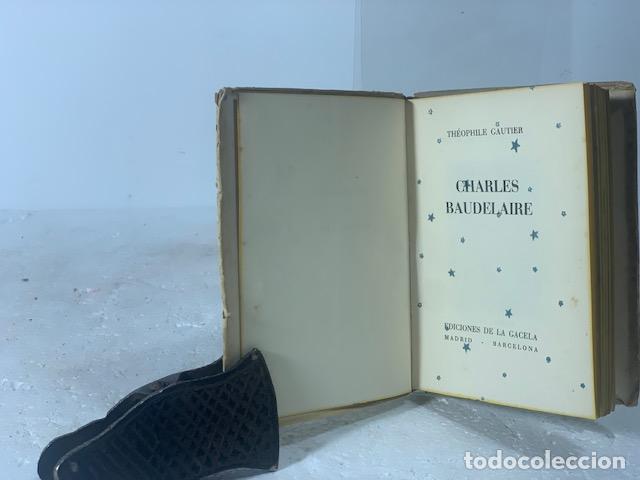 Libros: CHARLES BAUDELAIRE THEOPHILE GAUTIER - Foto 2