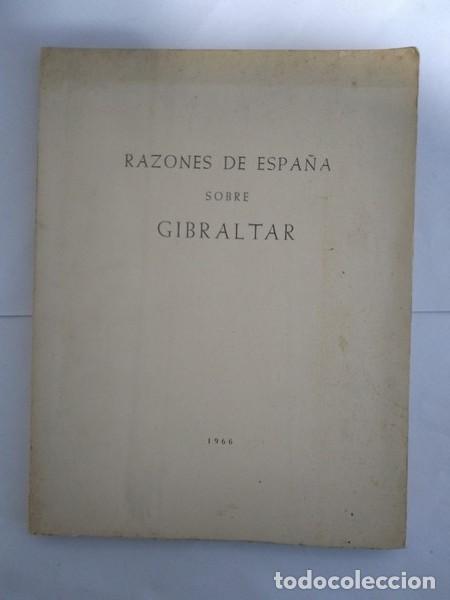 Libros: Razones de Espa&ntilde;a sobre Gibraltar - Foto 1