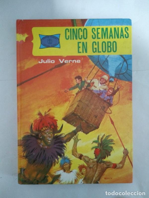 Libros: Cinco semanas en globo - Julio Verne - Foto 1