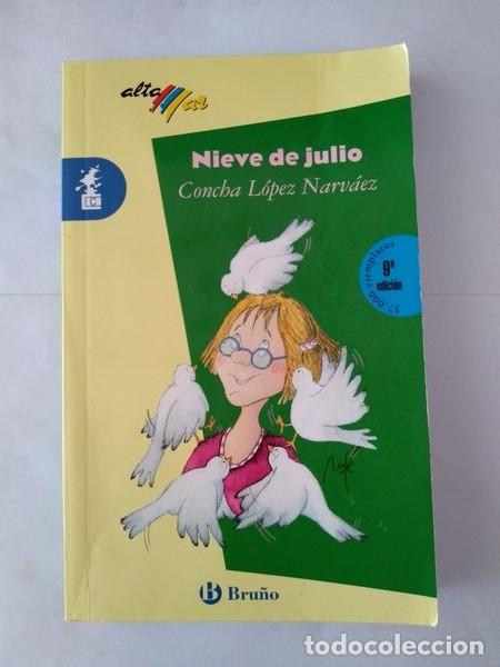 Libros: Nieve de julio - Concha Lopez Narvaez - Foto 1