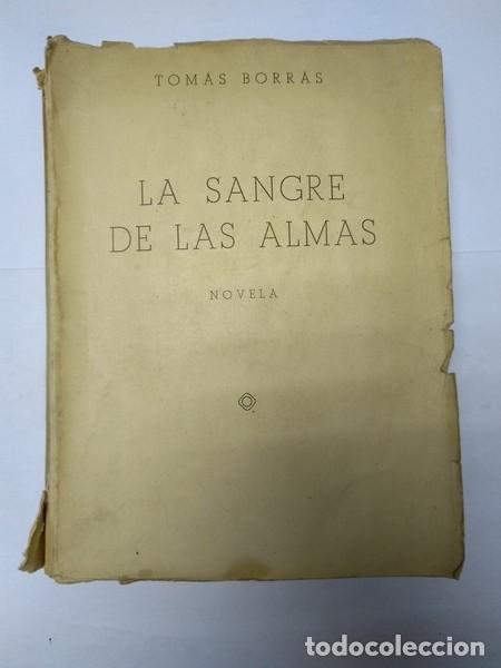 Libros: La sangre de las almas - Tomas Borras - Foto 1