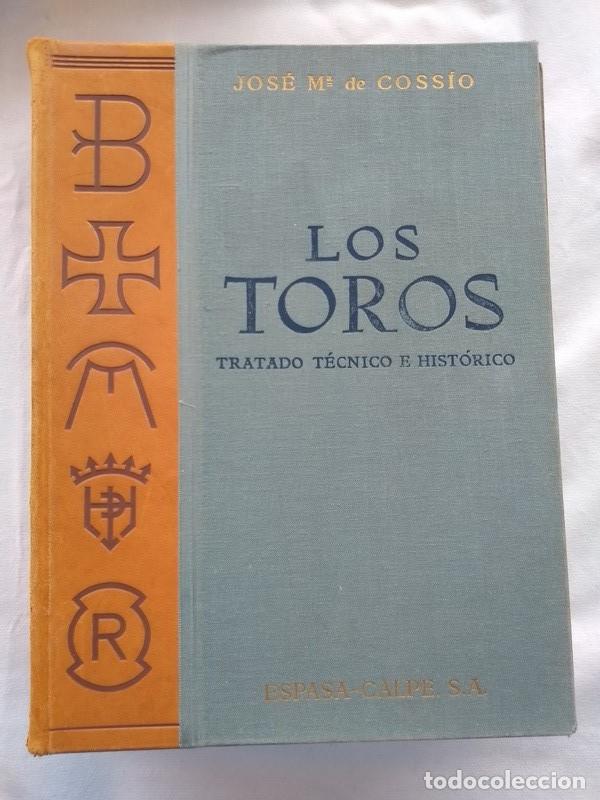 Libros: Los toros - Jose Maria de Cossio - Foto 1