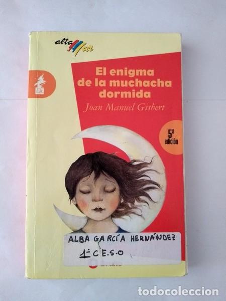 Libros: Enigma de la muchacha dormida - Joan Manuel Gisbert - Foto 1