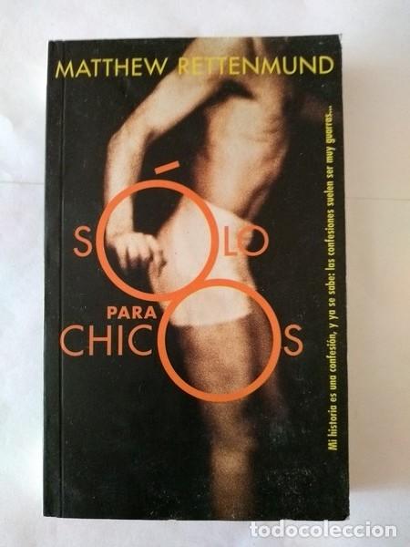 Libros: Solo para chicos - Matthew Rettenmund - Foto 1