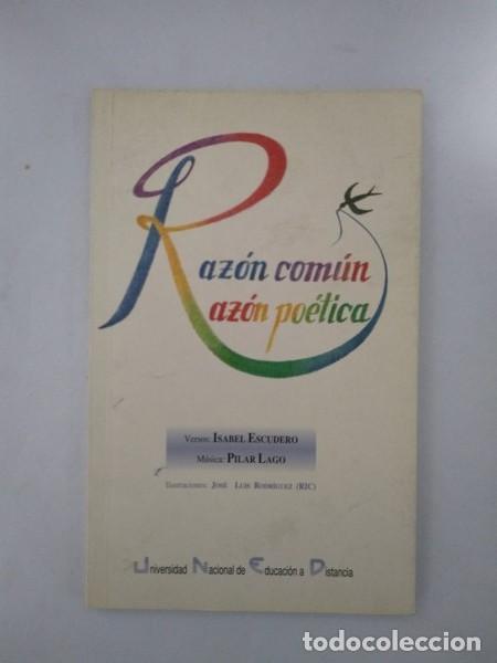 Libros: Razon comun. Razon poetica - Isabel Escudero - Foto 1