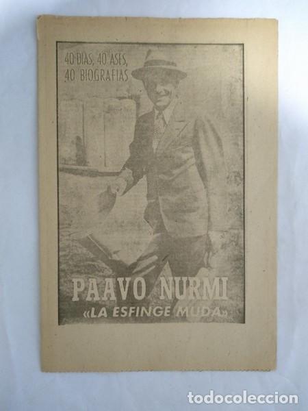 Libros: Paavo Nurmi <<La Esfinge muda>> - Foto 1