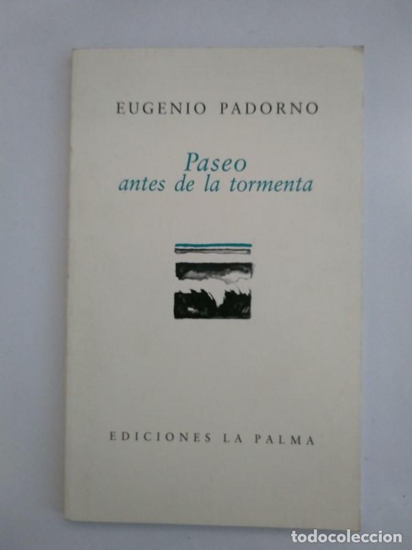Libros: Paseo antes de la tormenta - Eugenio Padorno - Foto 1