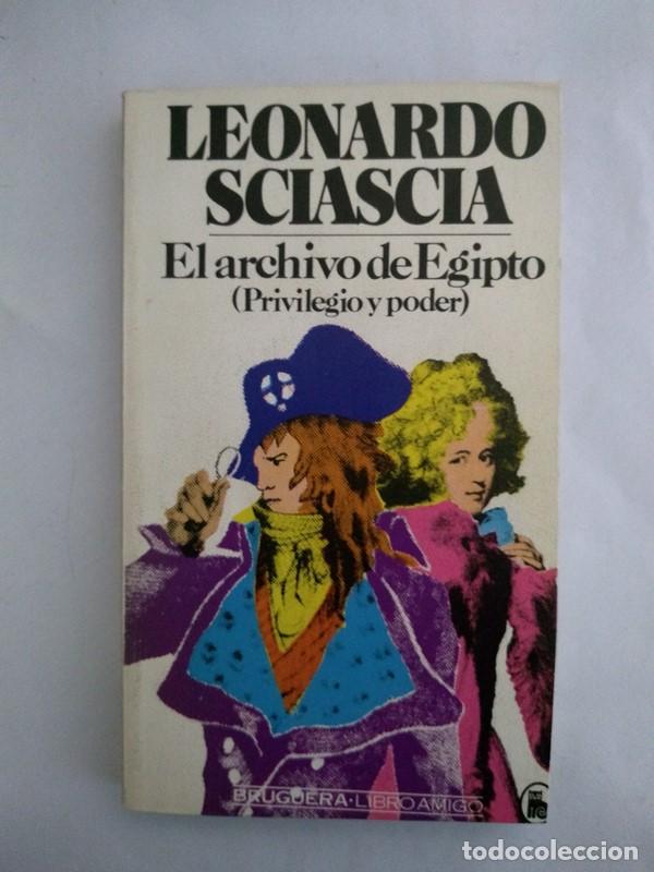 Libros: El archivo de Egipto - Leonardo Sciascia - Foto 1