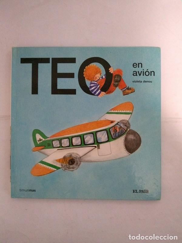 Libros: Teo en avion - Violeta Denou - Foto 1