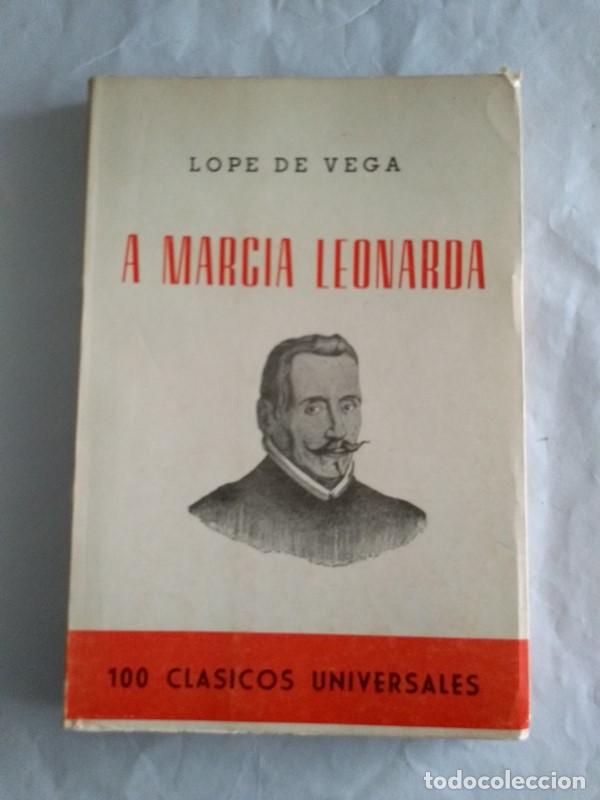 Libros: A Marcia Leonarda - Lope de Vega - Foto 1