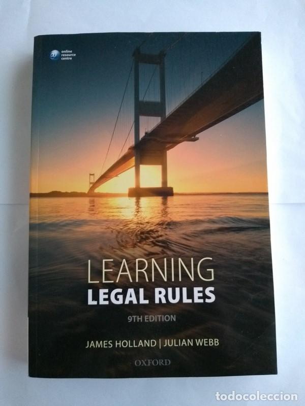 Libros: Learning Legal Rules - James Holland. Julian Webb - Foto 1